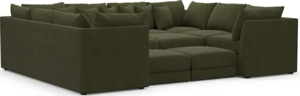 Nest Hybrid Comfort Sectional - Marina Moss