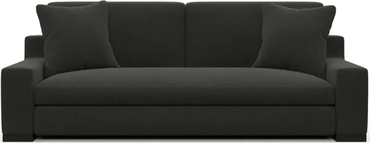 Ethan Hybrid Comfort Sofa - Liv Onyx