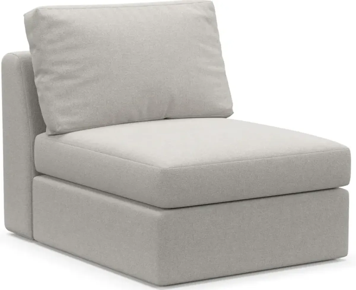 Collin Foam Comfort Armless Chair - Basker Dove