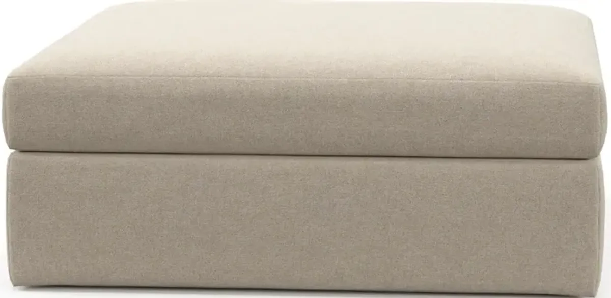 Collin Hybrid Comfort Ottoman - Basker Antique