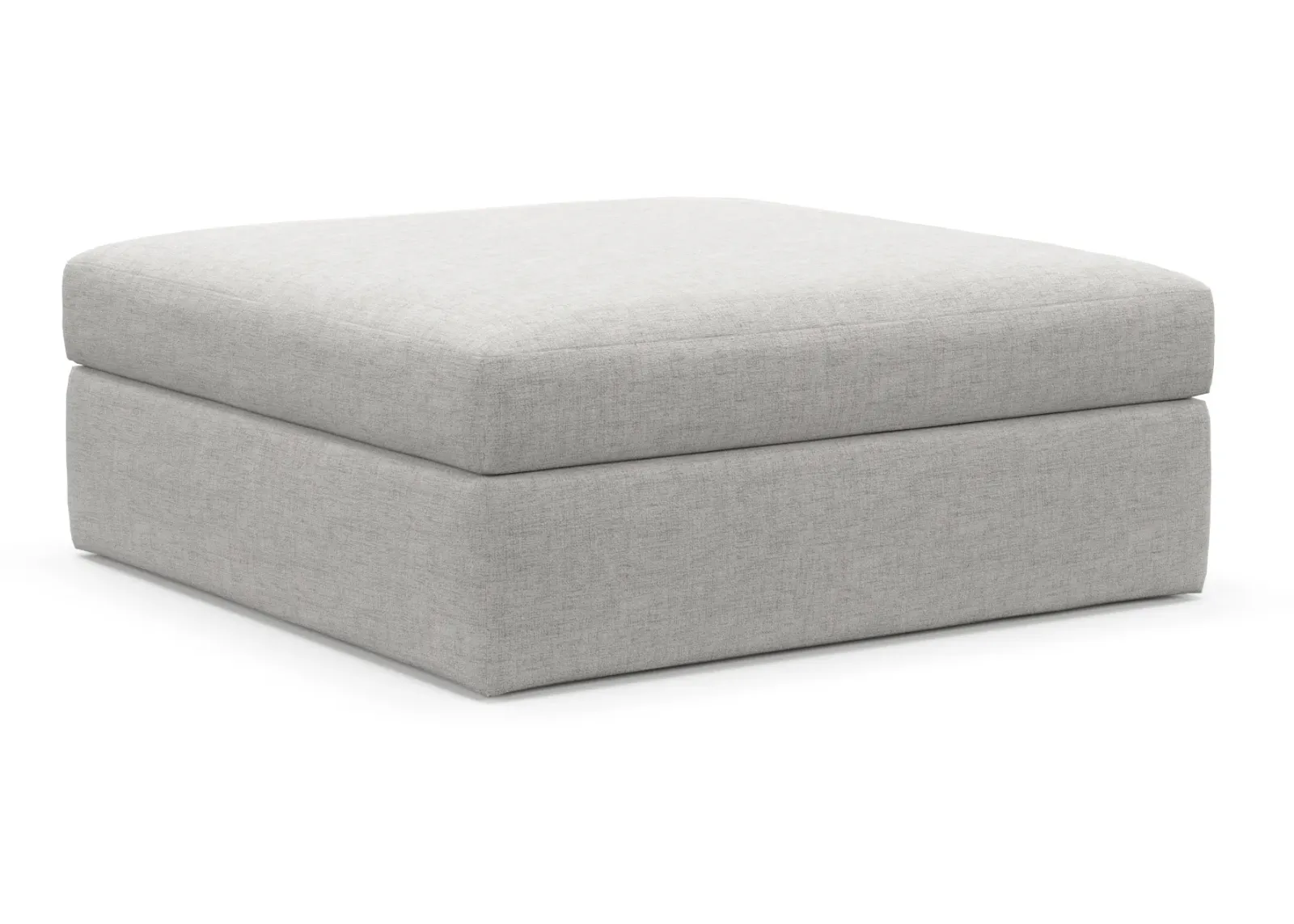 Collin Hybrid Comfort Ottoman - Adario Fog