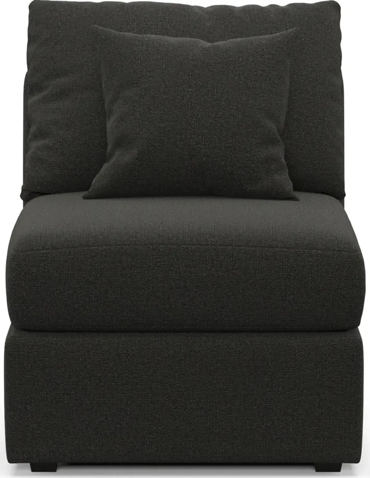 Nest Hybrid Comfort Armless Chair - Liv Onyx