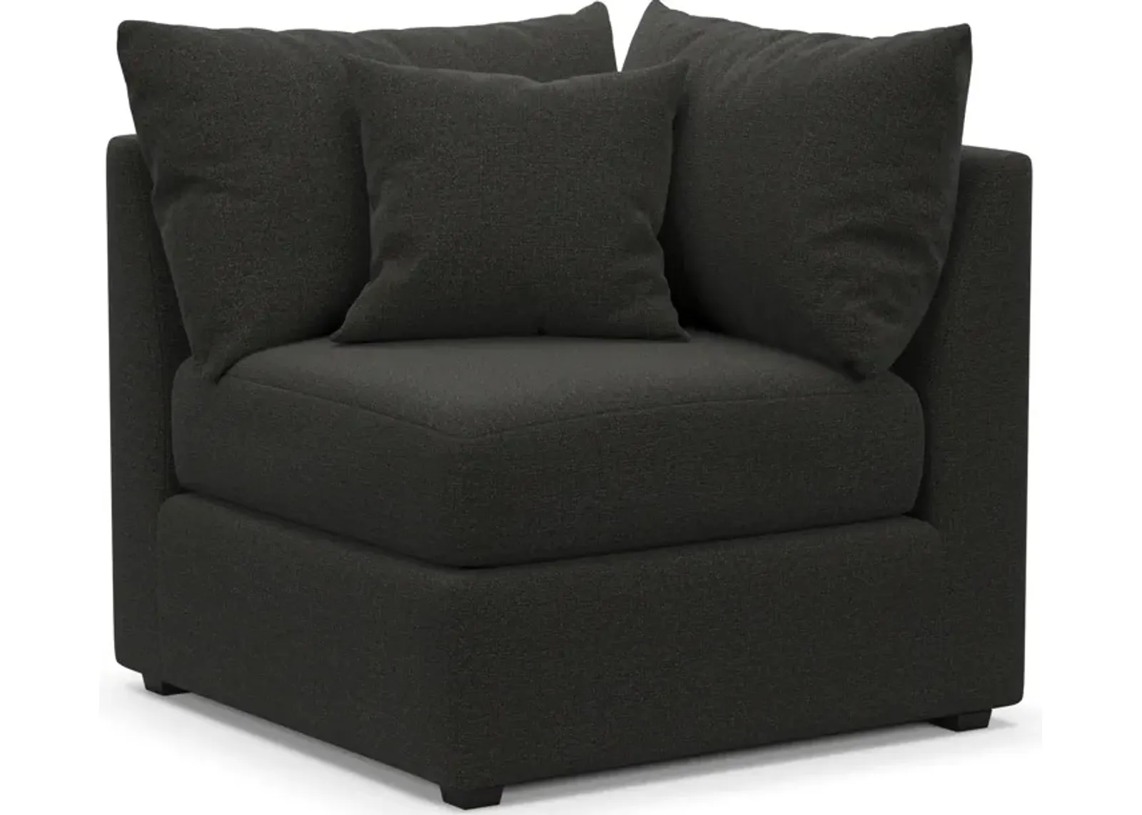 Nest Hybrid Comfort Corner Chair - Liv Onyx