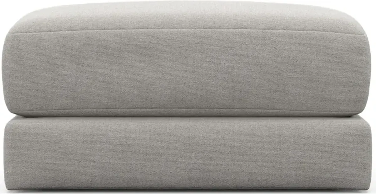 Nest Hybrid Comfort Short Ottoman - Basker Dove