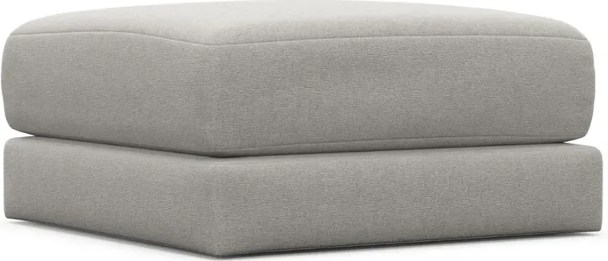 Nest Hybrid Comfort Short Ottoman - Basker Dove