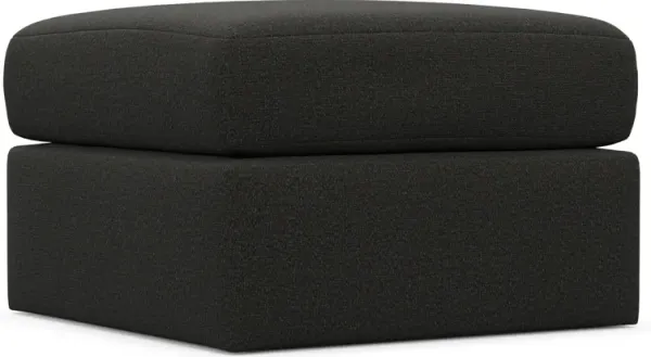 Nest Hybrid Comfort Tall Ottoman - Liv Onyx