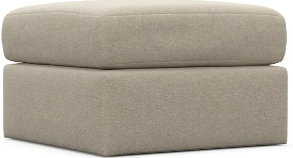 Nest Hybrid Comfort Tall Ottoman - Basker Antique