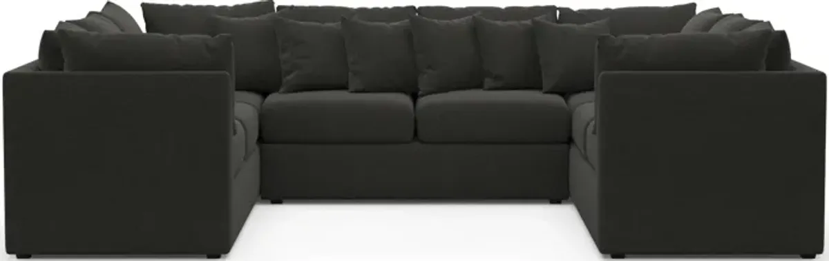 Nest Hybrid Comfort 3-Piece Pit Sectional - Liv Onyx