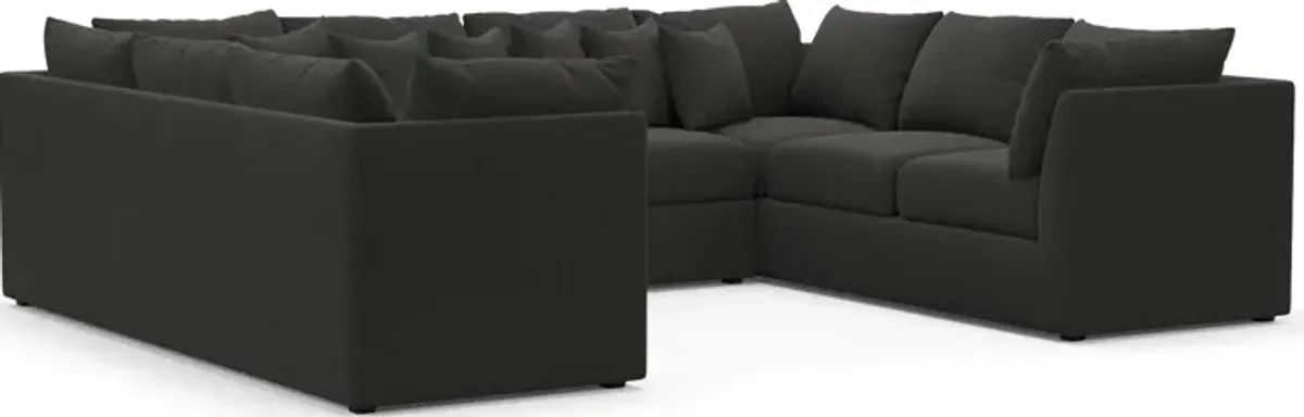 Nest Hybrid Comfort 3-Piece Pit Sectional - Liv Onyx