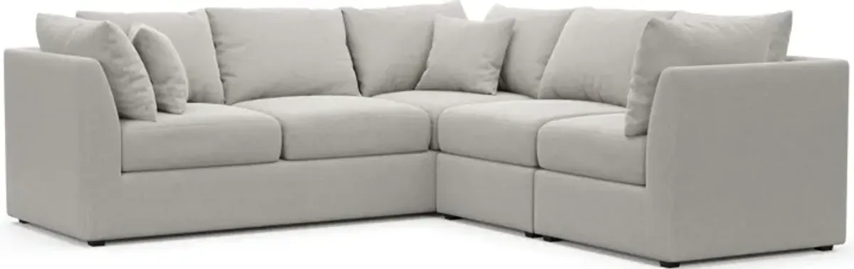 Nest Hybrid Comfort 3-Piece Small Sectional - Basker Dove