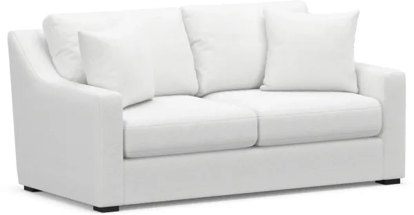 Dobson Foam Comfort Loveseat - Lovie Chalk