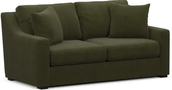 Dobson Foam Comfort Loveseat - Marina Moss
