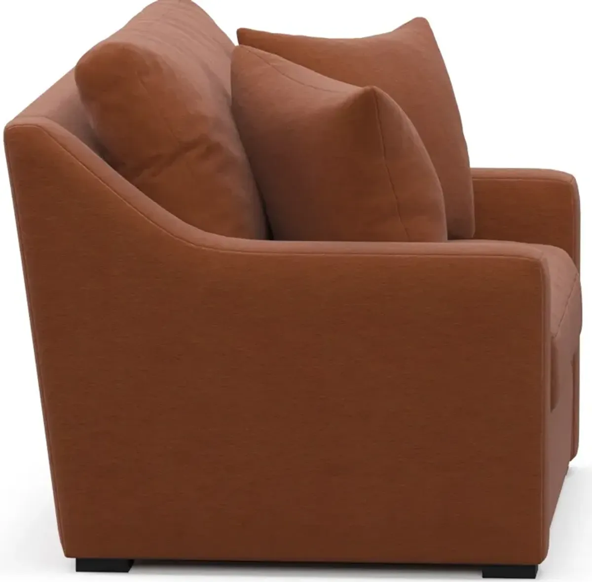 Dobson Foam Comfort Chair and a Half - Merrimac Brick