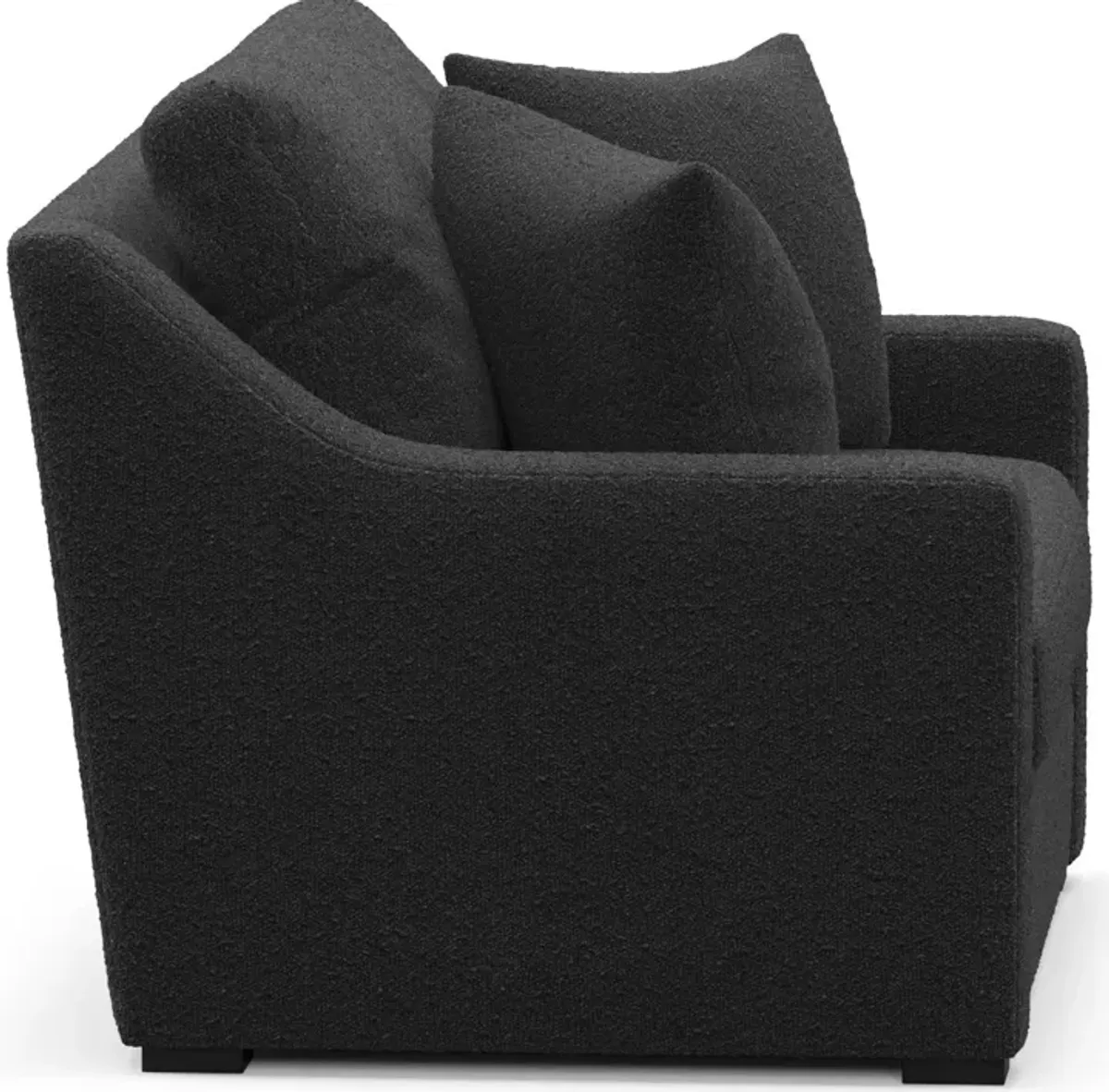 Dobson Foam Comfort Chair and a Half - Bloke Obsidian