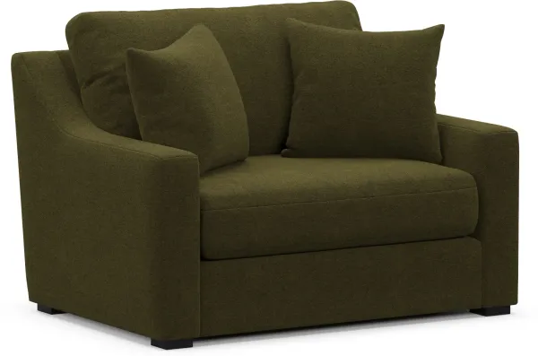 Dobson Foam Comfort Chair and a Half - Midcentury Peat