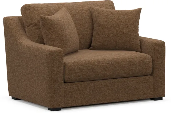 Dobson Foam Comfort Chair and a Half - Balvi Truffle