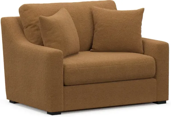 Dobson Foam Comfort Chair and a Half - Nora Camel