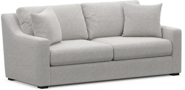 Dobson Foam Comfort Sofa - Adario Fog