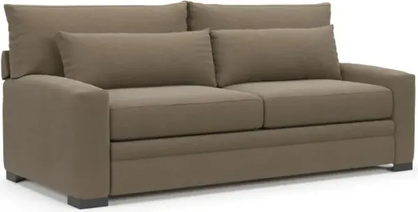 Boston Foam Comfort Sofa - Merrimac Brownstone