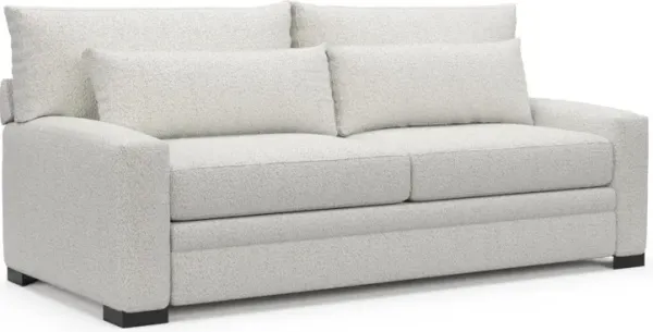 Boston Foam Comfort Sofa - River Rock Ivory
