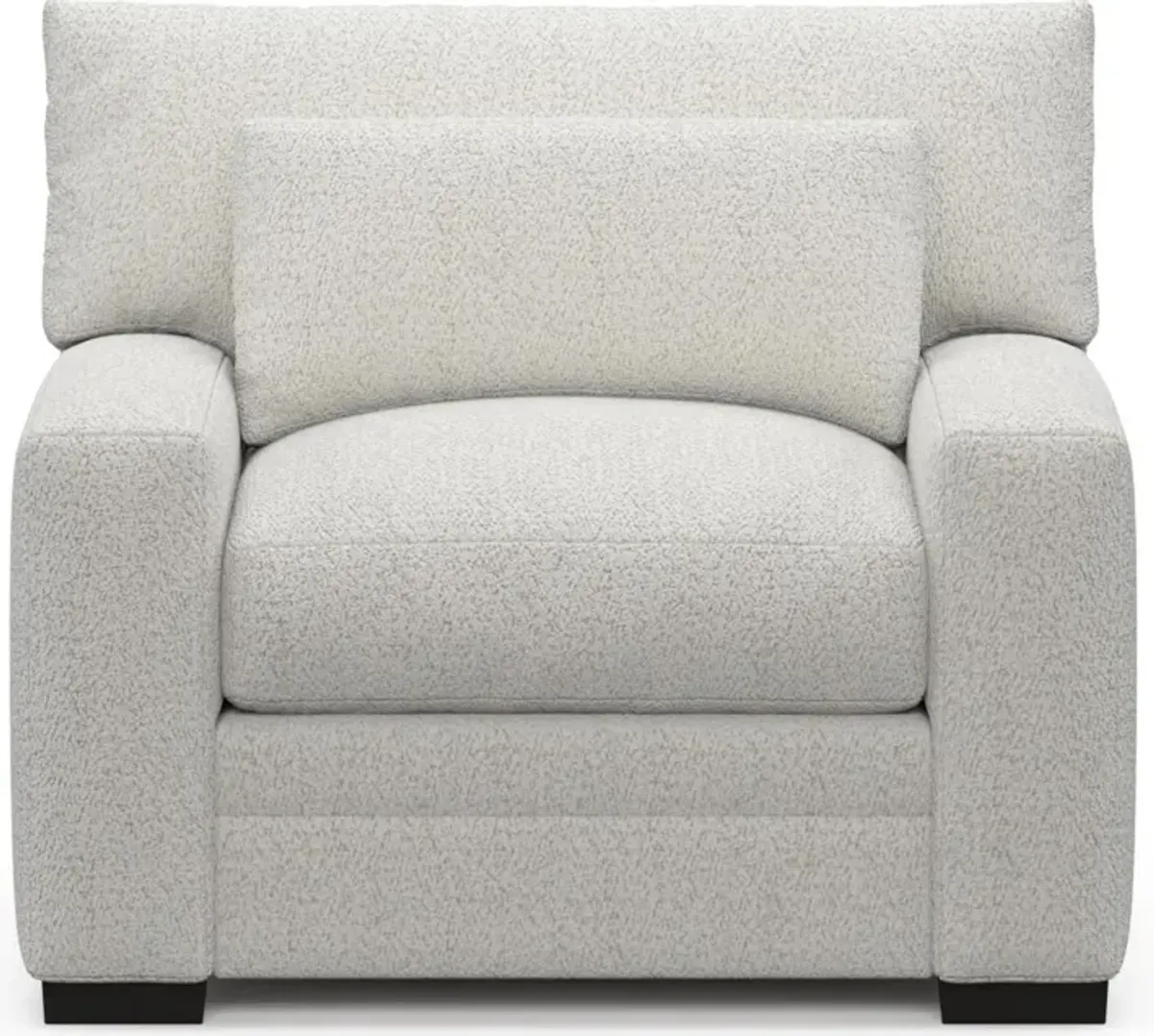 Boston Foam Comfort Chair - River Rock Ivory