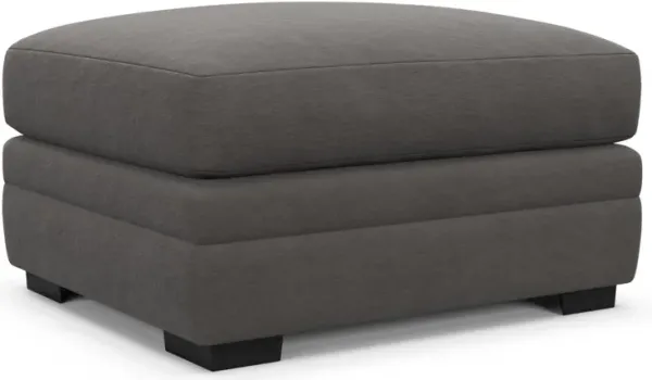 Boston Foam Comfort Ottoman - Merrimac Ash