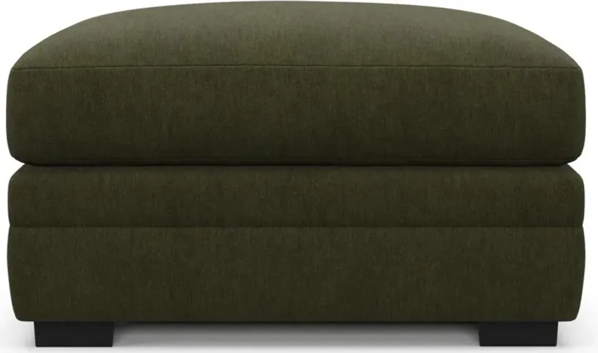 Boston Foam Comfort Ottoman - Marina Moss