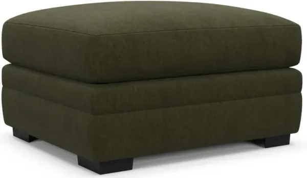 Boston Foam Comfort Ottoman - Marina Moss