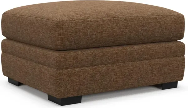 Boston Foam Comfort Ottoman - Balvi Truffle