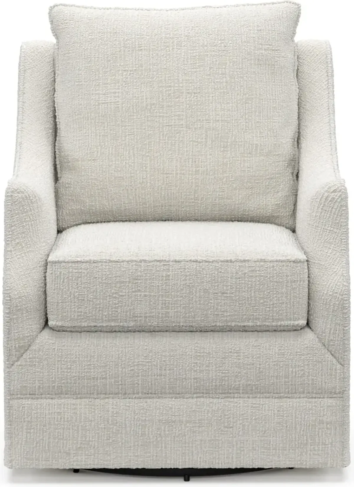 Mara Swivel Accent Chair - Bantu Pearl