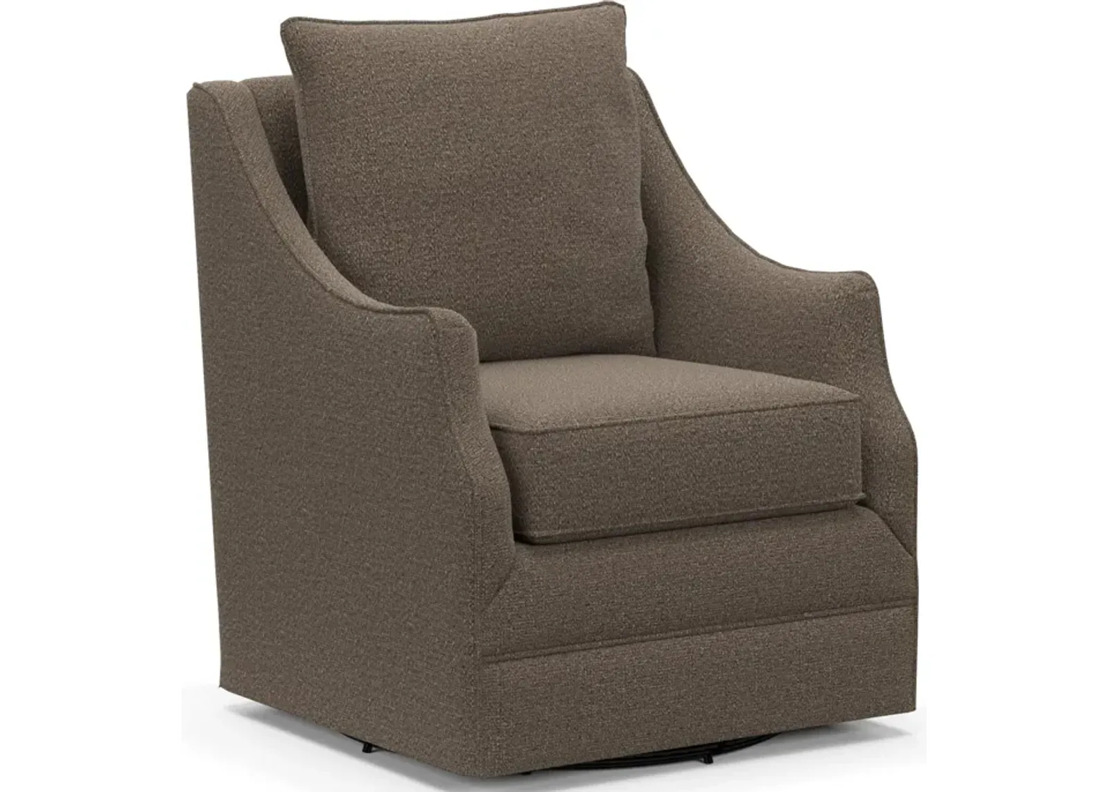 Mara  Accent Swivel Chair - Liv Umber