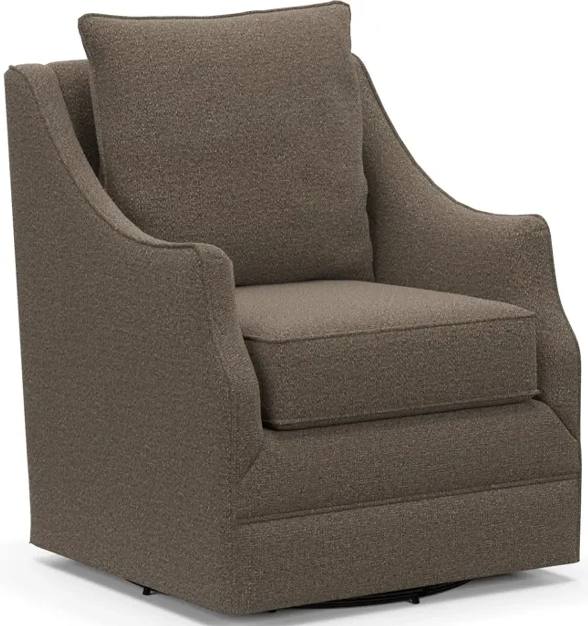 Mara  Accent Swivel Chair - Liv Umber