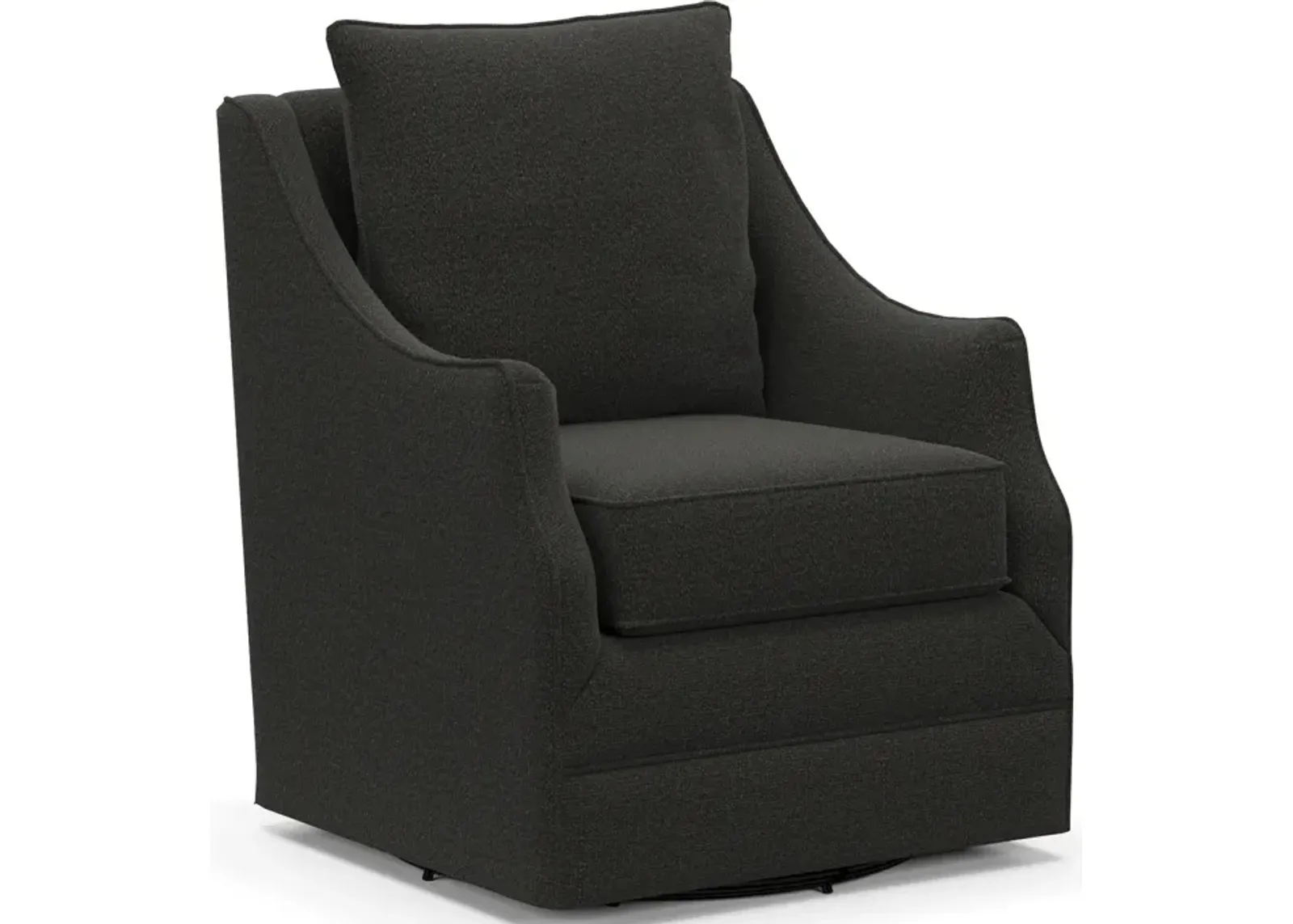 Mara  Accent Swivel Chair - Liv Onyx