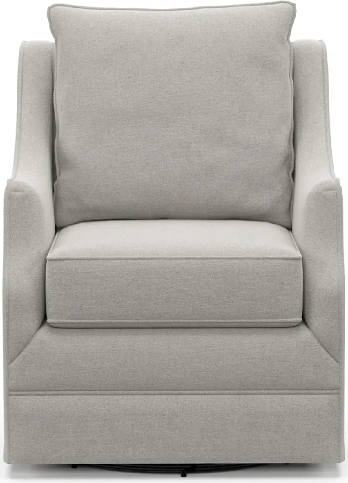 Mara  Accent Swivel Chair - Basker Dove