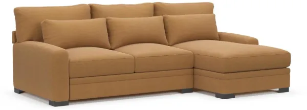 Boston Foam Comfort Sectional - Merrimac Topaz