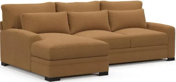 Boston Foam Comfort Sectional - Nora Camel