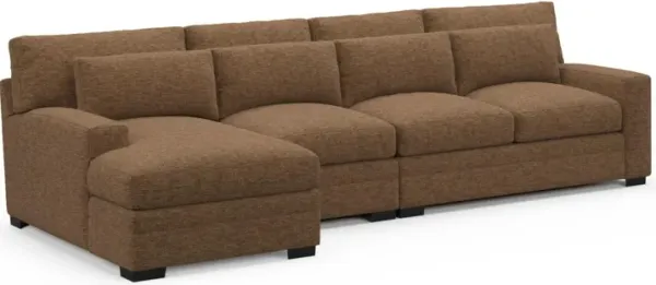 Boston Foam Comfort Sectional - Balvi Truffle