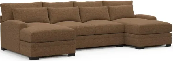Boston Foam Comfort Sectional - Balvi Truffle