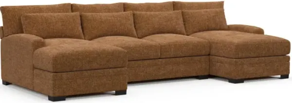 Boston Foam Comfort Sectional - Sundar Spice