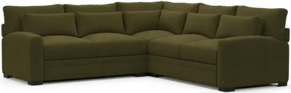 Boston Foam Comfort Sectional - Midcentury Peat
