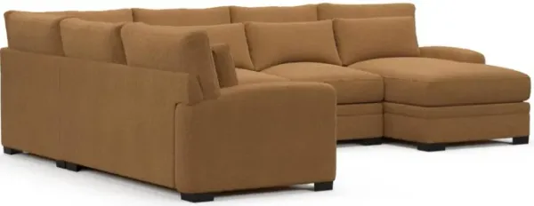 Boston Foam Comfort Sectional - Nora Camel