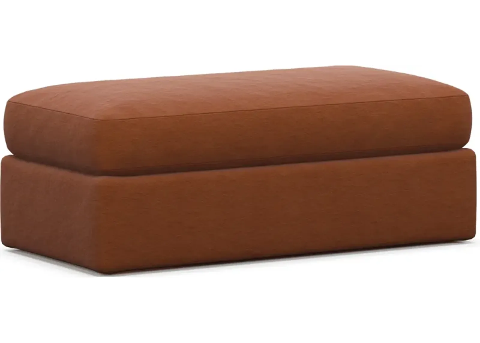 Haven Foam Comfort Ottoman - Merrimac Brick