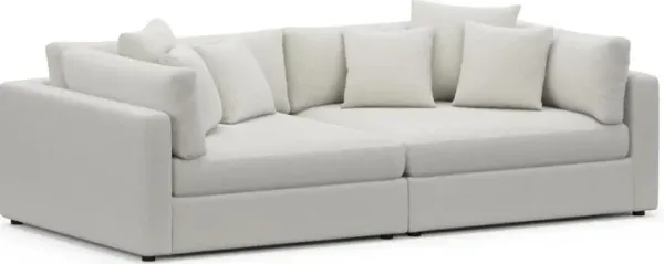 Sasha Foam Comfort Sofa - Texel Gray
