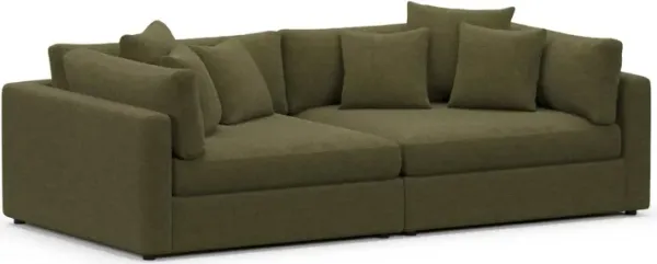 Sasha Foam Comfort Sofa - Expedition Olive