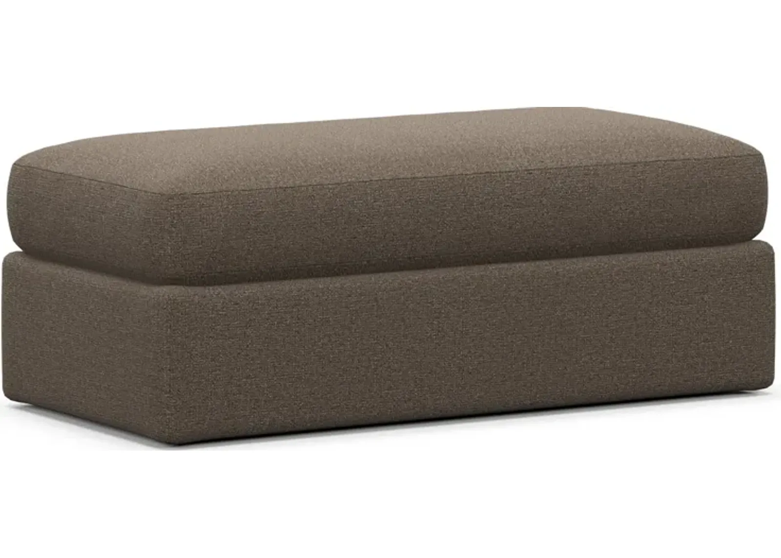 Haven Foam Comfort Ottoman - Liv Umber