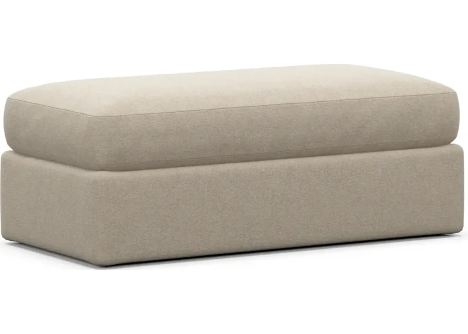 Haven Foam Comfort Ottoman - Basker Antique