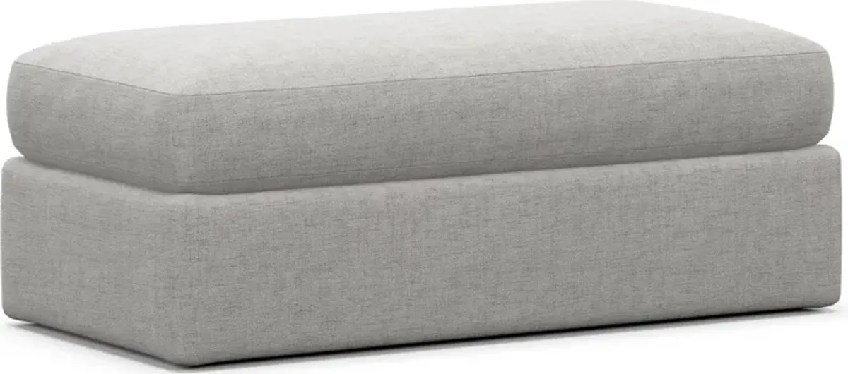 Haven Foam Comfort Ottoman - Adario Fog