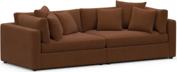 Sasha Foam Comfort Sofa - Nora Chocolate