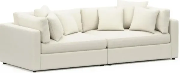 Sasha Foam Comfort Sofa - Expedition Opal