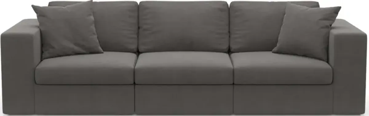 Collin Hybrid Comfort 3-Piece Sofa - Merrimac Ash